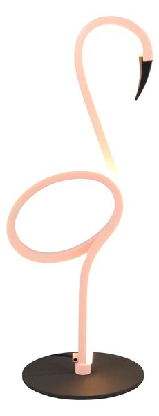Lampada da tavolo rosa (altezza totale 35 cm) Ingo – Reality