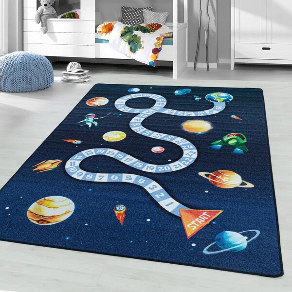 Tappeto per bambini blu scuro 120x170 cm Play Space – Ayyildiz Carpets