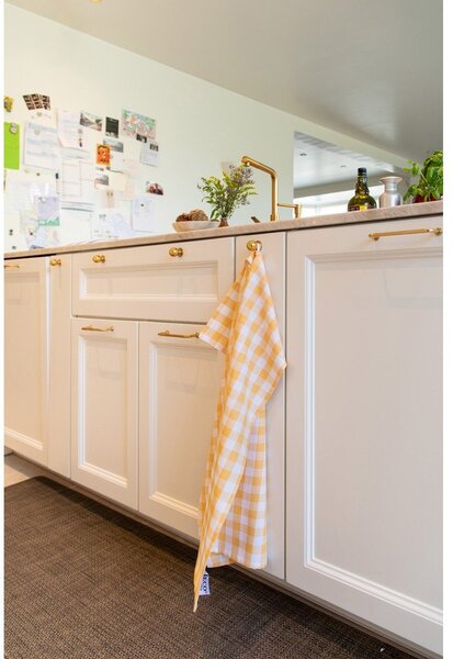 Set di strofinacci in cotone 2 pz 50x70 cm Gingham – Tiseco Home Studio
