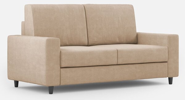 Divano 2 Posti 148x85x85 cm Sakar in Tessuto Beige