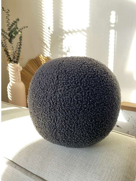 Cuscino decorativo in bouclé ø 25 cm Top – Mioli Decor