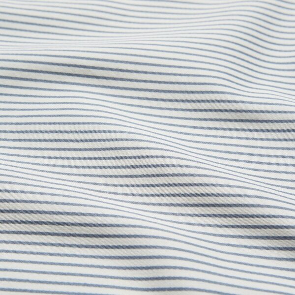 Set copripiumino e federa da bambini azzurro in cotone organico per letto singolo 140x200 cm Classic Stripes Blue – Cam Cam Copenhagen