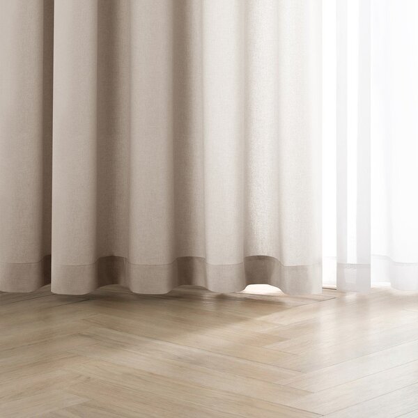 Tenda parzialmente oscurante color crema 200x250 cm Calisto – Filumi