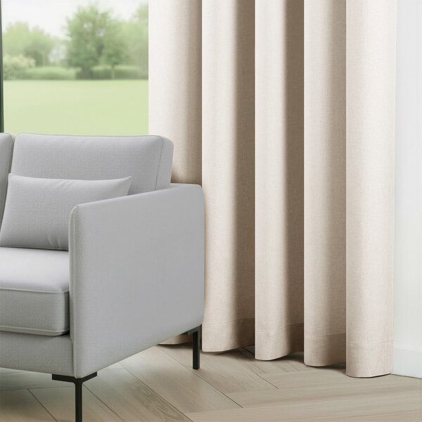 Tenda parzialmente oscurante color crema 200x250 cm Calisto – Filumi