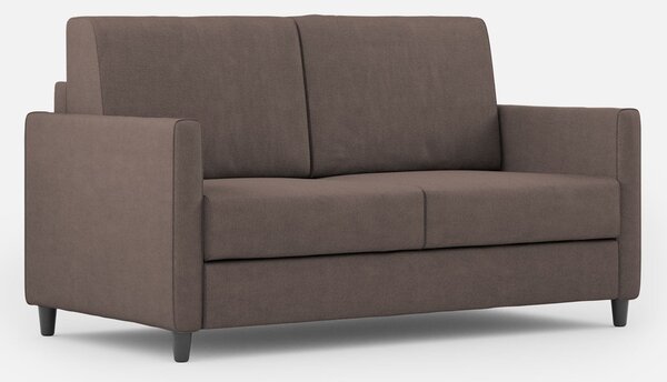 Divano 2 Posti 138x85x85 cm Karay in Tessuto Talpa