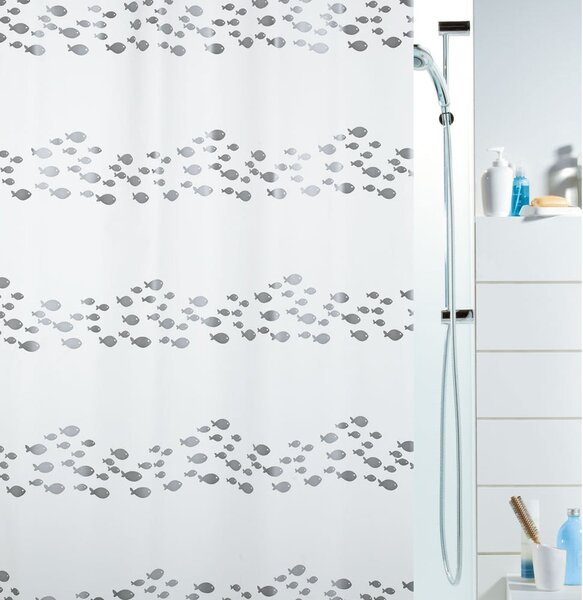 Tenda per doccia 180x200 cm Shore – Spirella