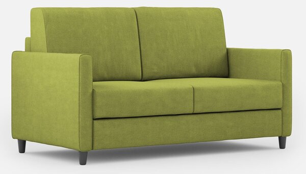 Divano 2 Posti 138x85x85 cm Karay in Tessuto Verde