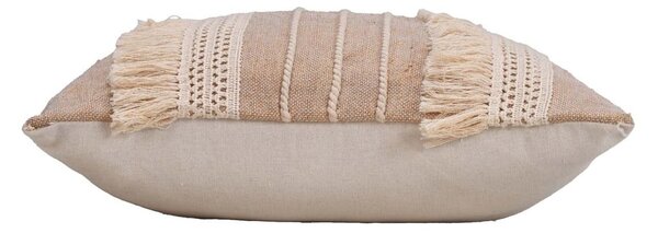 Cuscino decorativo in misto iuta 45x45 cm Cirrus – douceur d'intérieur