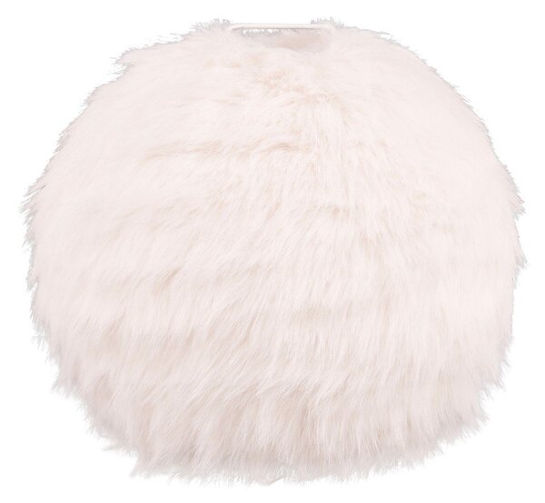 Lampada da tavolo color crema (altezza 24 cm) Furry - Reality