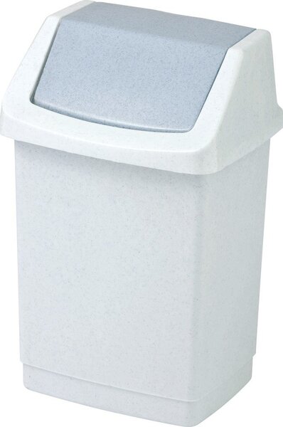 Cestino per la spazzatura grigio chiaro in plastica 50 l Click-It – Curver