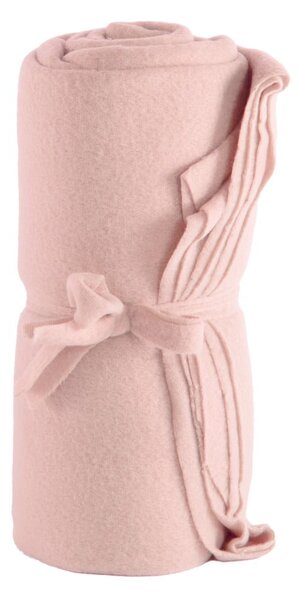 Coperta rosa in vello 130x160 cm Riso – Tiseco Home Studio