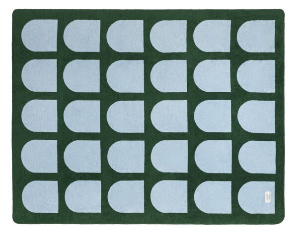 Coperta verde/blu 150x200 cm Gilli – noo.ma