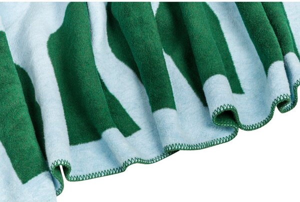 Coperta verde/blu 150x200 cm Gilli – noo.ma
