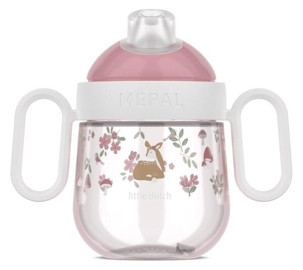 Tazza per bambini rosa chiaro in plastica 200 ml Fairy Garden by Little Dutch – Mepal