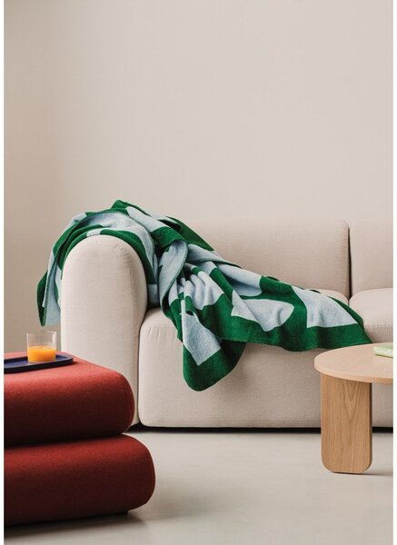 Coperta verde/blu 150x200 cm Gilli – noo.ma