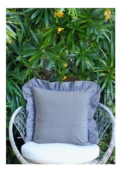 Federa decorativa in cotone 45x45 cm Ruffled – Mila Home