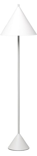 Lampada da Terra Ø40xH156 cm in Metallo Indi Bianco