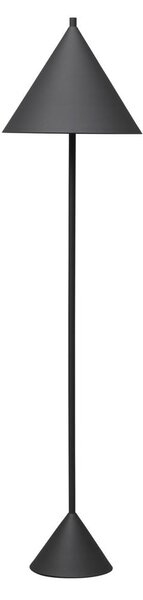 Lampada da Terra Ø40xH156 cm in Metallo Indi Nero