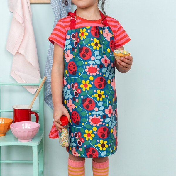 Grembiule per bambini in cotone Ladybird – Rex London