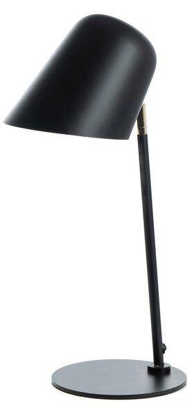 Lampada da Tavolo 20x20xH50 cm in Metallo Electra Nero