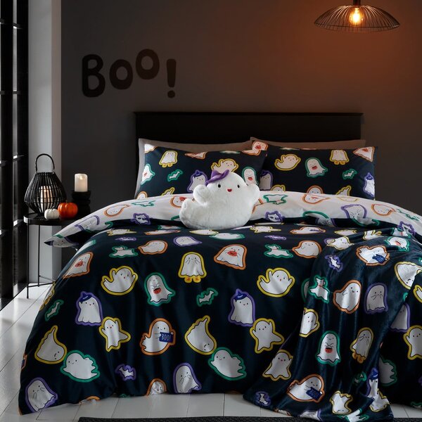 Cuscino per bambini in plush 35x35 cm Halloween Ghosts – Catherine Lansfield