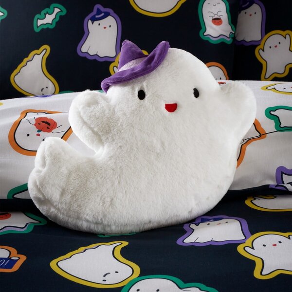 Cuscino per bambini in plush 35x35 cm Halloween Ghosts – Catherine Lansfield