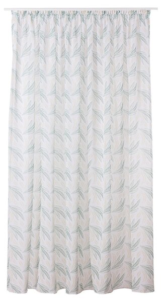 Tenda sottile bianca/verde 300x260 cm Seva – Mendola Fabrics