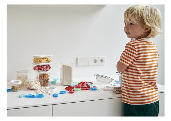 Set di contenitori per alimenti in plastica alimentari 3 pz Modula – Mepal