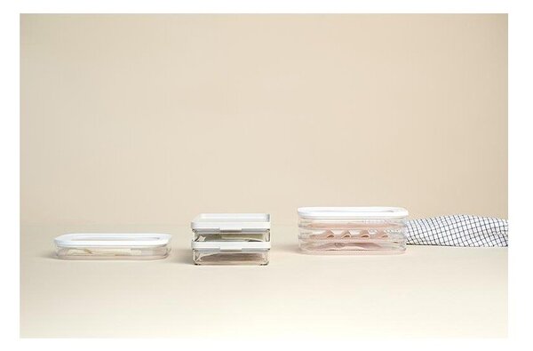 Set di contenitori per alimenti in plastica alimentari 3 pz Modula – Mepal
