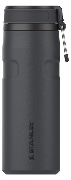 Borraccia termica nera in acciaio inox 470 ml IceFlow™ Bottle Twist Flip Black – Stanley