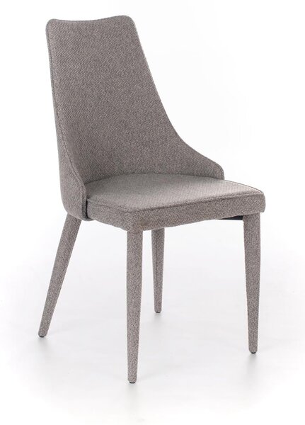 Set 2 Sedie 46x46xH91 cm in Tessuto Myriam Grigio