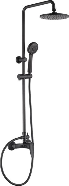 3-function shower head - with mixer tap