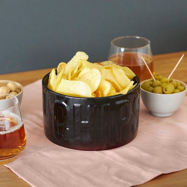 Ciotolina da portata nera in ceramica 1 l Chips – Balvi
