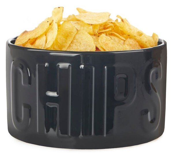 Ciotolina da portata nera in ceramica 1 l Chips – Balvi
