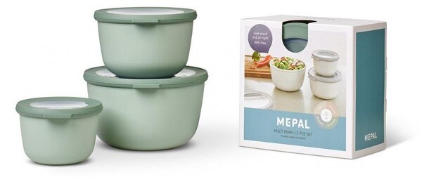 Scatole per alimenti in set 3 pz Cirqula – Mepal