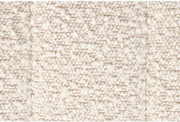 Poltrona bianca in tessuto bouclé Jax - White Label