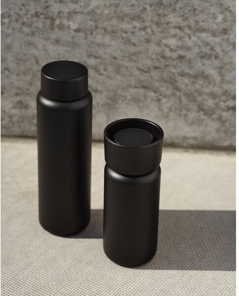 Tazza termica nera in acciaio inox 650 ml Singles – Zone