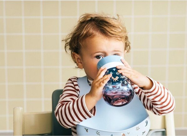 Tazza per bambini verde chiaro in plastica 300 ml Little Farm by Little Dutch – Mepal