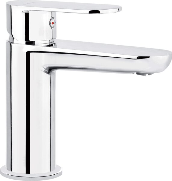 Rubinetto per lavabo, con limitatore di temperatura - cromato