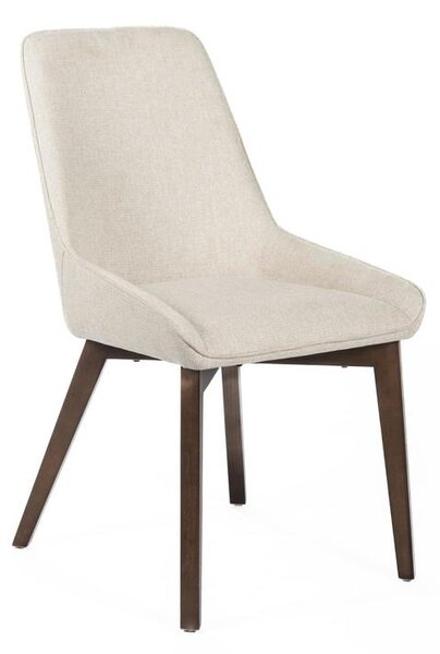 Set 4 Sedie 62x49,5xH87 cm in Tessuto Vera Beige