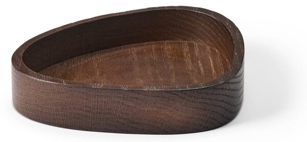Scatola decorativa marrone in legno 14x12,5x3 cm Curve S – LIND DNA