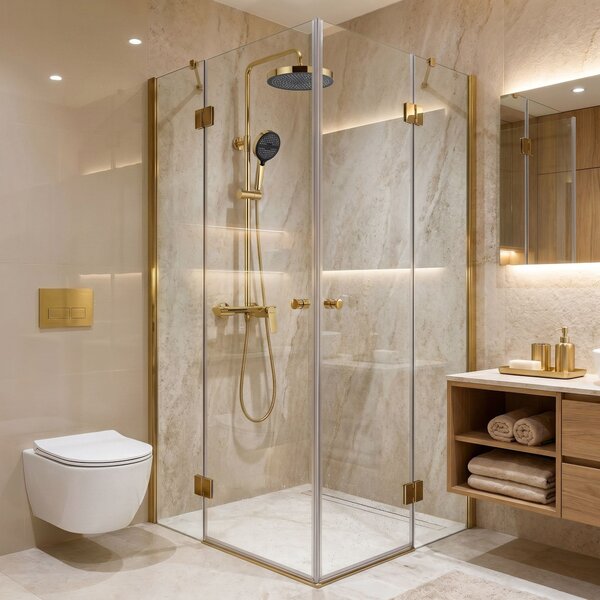 Set doccia Rea Vision Gold