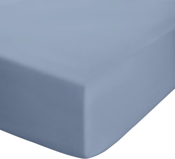 Lenzuolo con angoli blu in percalle 150x200 cm Easy Iron Percale – Catherine Lansfield