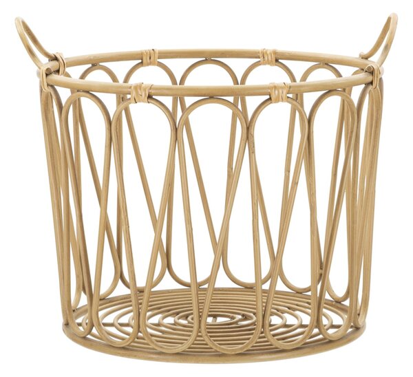 Cesta Panama Ø 49,6x42 cm in Ferro e Plastica