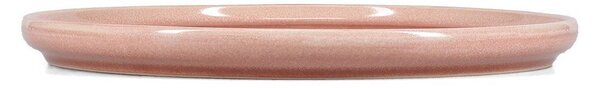 Piatto rosa in gres ø 27 cm Duna – ONA