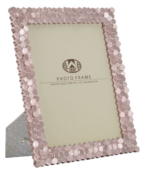 Cornice Pinky 25,7x1,9x30,7 cm in Poliresina e Vetro