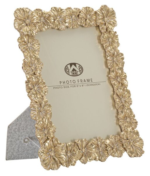 Cornice Flom 20,5x2,2x25,8 cm in Poliresina e Vetro