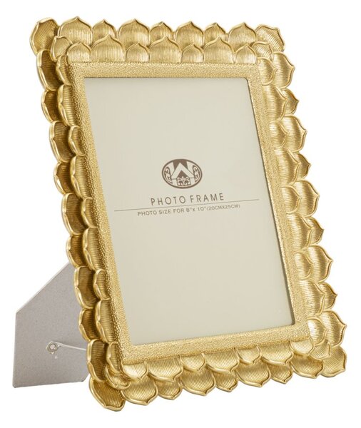 Cornice Petal 30x2,5x35 cm in Poliresina e Vetro