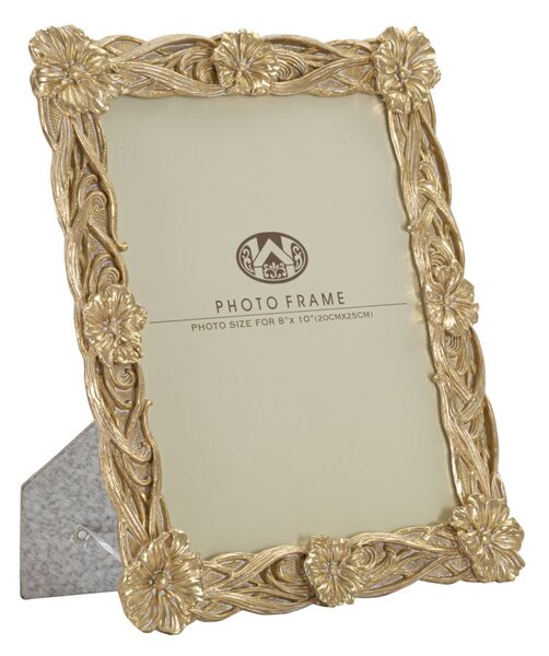 Cornice Twist Flo 26,6x2,2x31,3 cm in Poliresina e Vetro