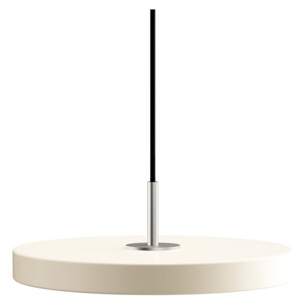 Lampada a sospensione LED crema con paralume in metallo ø 31 cm Asteria Mini - UMAGE
